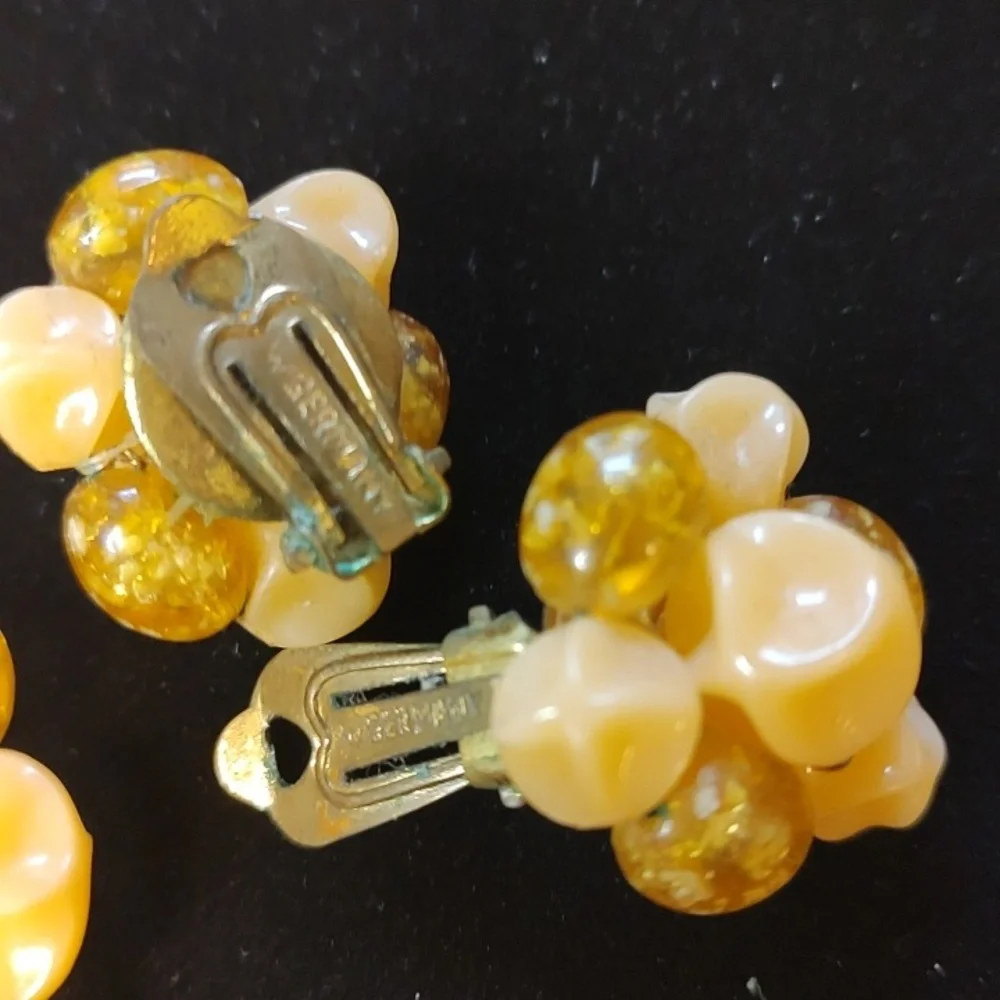 West Germany Beaded Necklace Set - Picture 7 of 8
